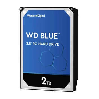 Механический жесткий диск WD объемом 2 ТБ для аппаратной платформы ПК и Mac Жесткий диск WD Blue объемом 2 ТБ