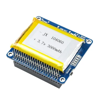 Литий-полимерный аккумулятор Waveshare 3000 мАч для Raspberry Pi с чипом SW6106