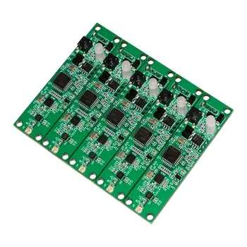 2,4 G ISM DMX 512 Беспроводной контроллер PCB Модуль 2 в 1 Передатчик Приемник Для Сценического Освещения Встроенный Беспроводной DIY 485EE